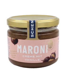 Schenkel Maroni Creme sueß, mit Vanille, 325g